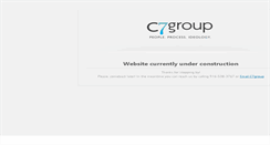 Desktop Screenshot of c7group.com