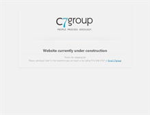 Tablet Screenshot of c7group.com